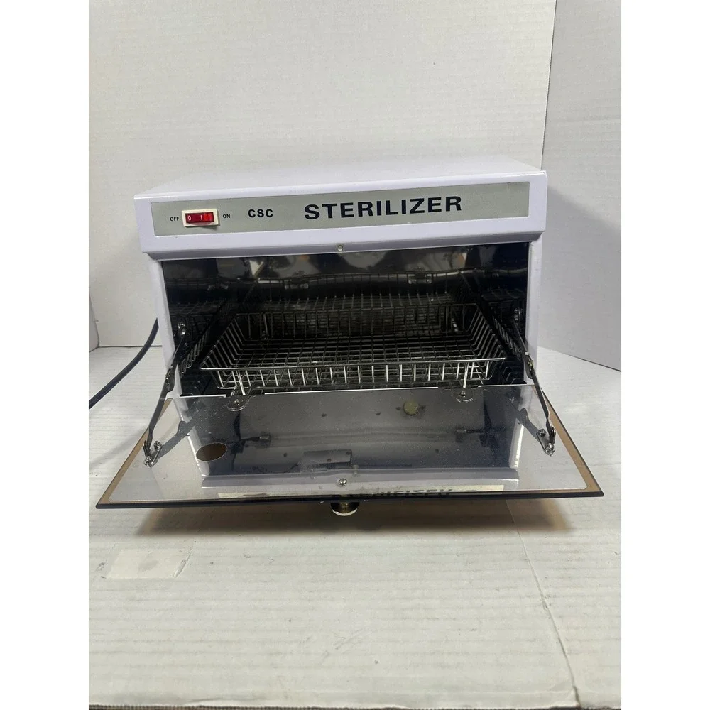CSC UV Sterilizer Cabinet Professional Salon Tool Sanitizer White 10W 120V‎